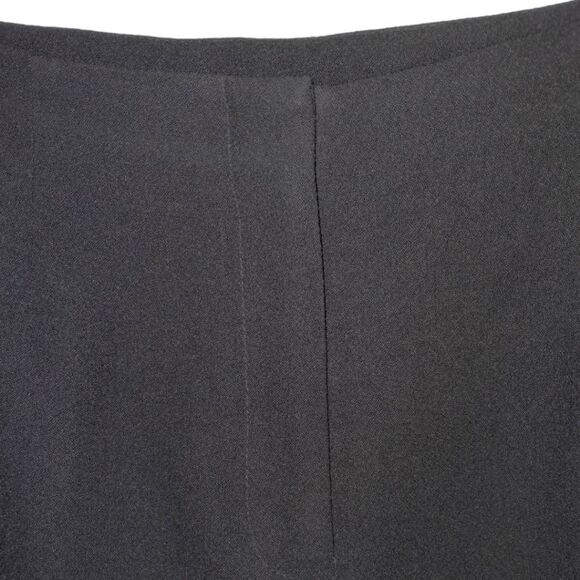 Vtg Emma James Womens Pants Sz 8 Black Crepe Straight Dressy Narrow - Picture 5 of 11